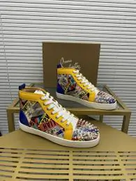 christian louboutin high top chaussures pour homme s_120b767